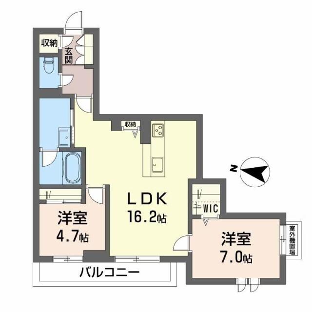 BEREO　さくら坂の物件間取画像