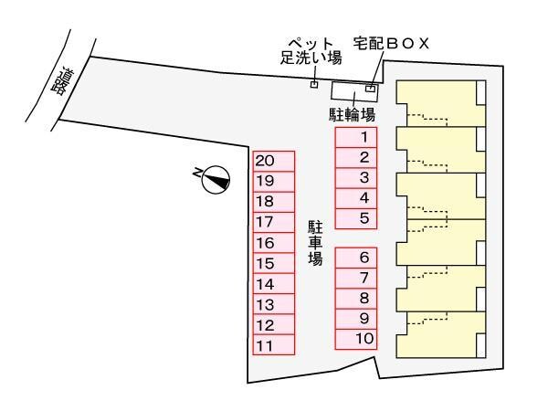 ヌーヴォーマツダⅢの物件外観写真