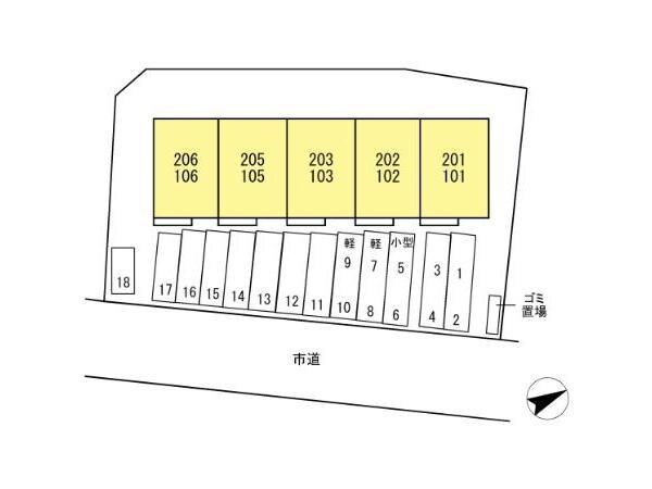 グランシュシュの物件外観写真