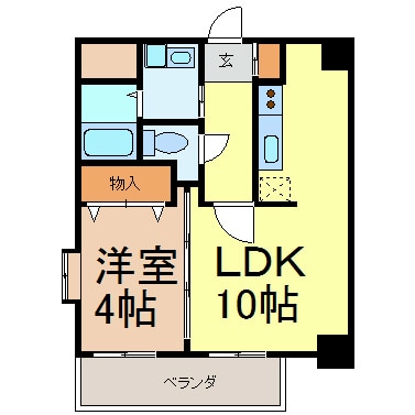 アデランテの物件間取画像