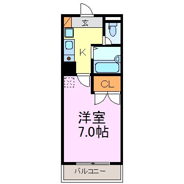 セントラル昭和の物件間取画像