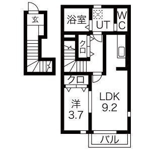ダイヤモンドヒルズ半田上池の物件間取画像