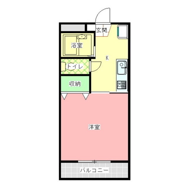 メゾンドＫの物件間取画像