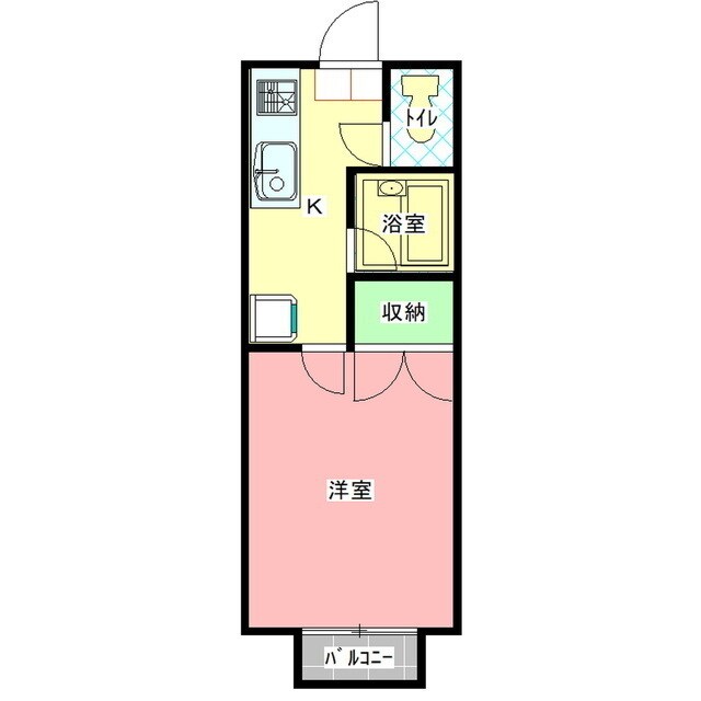 カントリーハイツの物件間取画像