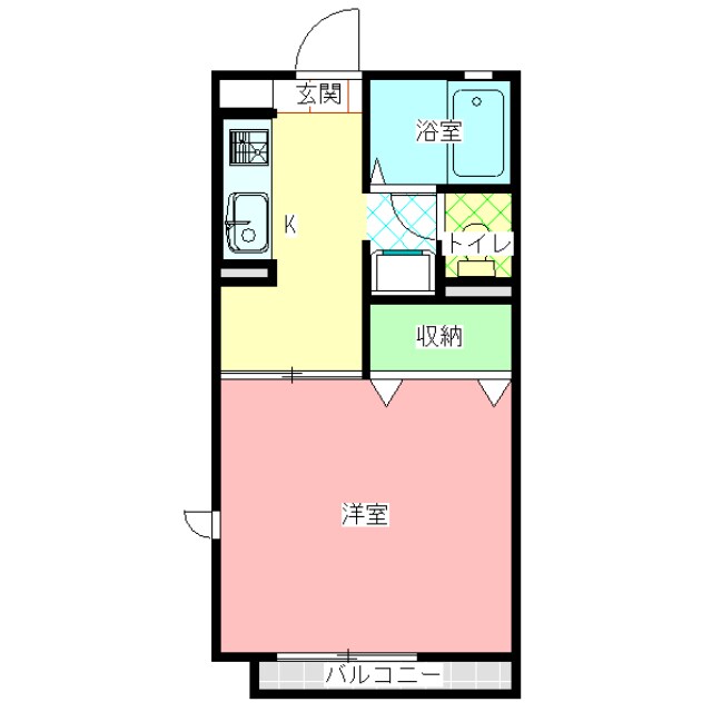 BARAKI2の物件間取画像