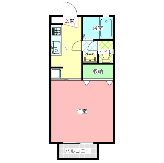 Park Side Villa桜Ｂ棟の物件間取画像