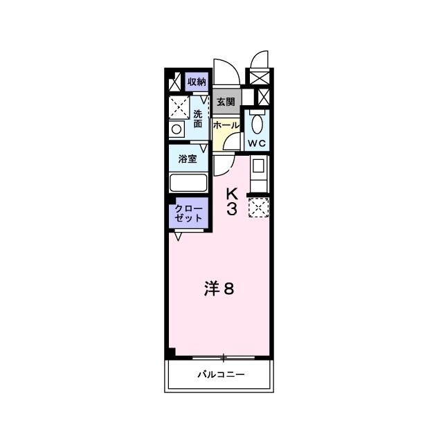 マイパレス堀の物件間取画像