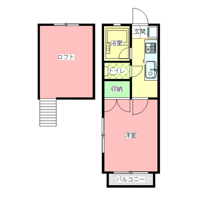 ツインヒルズ２２の物件間取画像