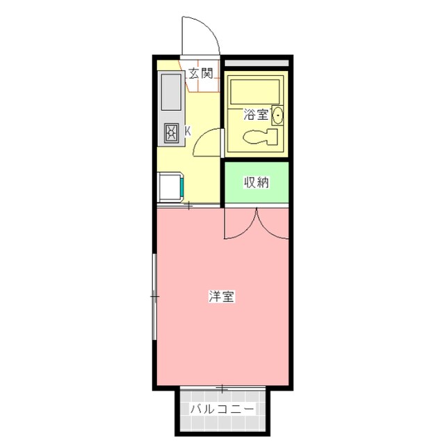 シャトレつかさＢ棟の物件間取画像