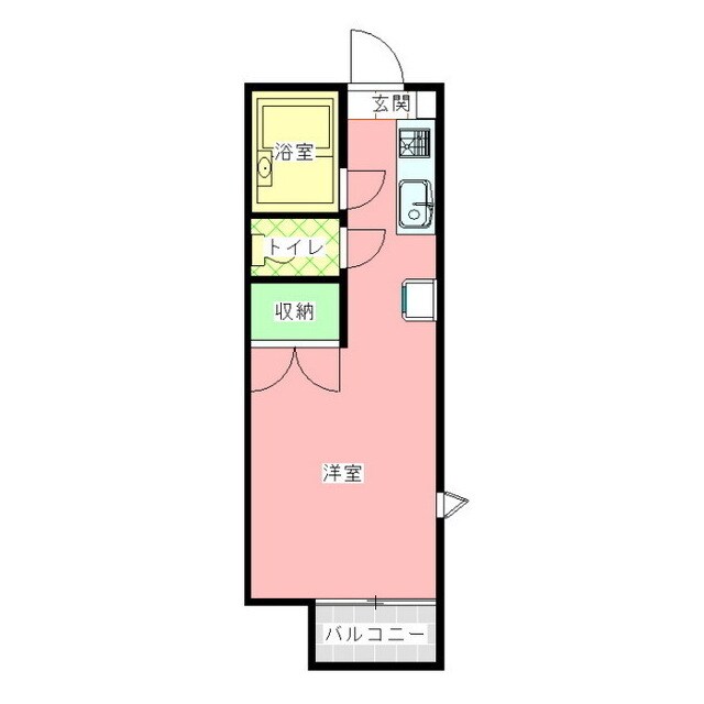 パークハイツ秀Ａ棟の物件間取画像