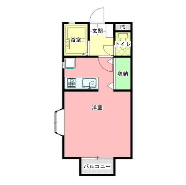 コーポ金沢Ｃ棟の物件間取画像