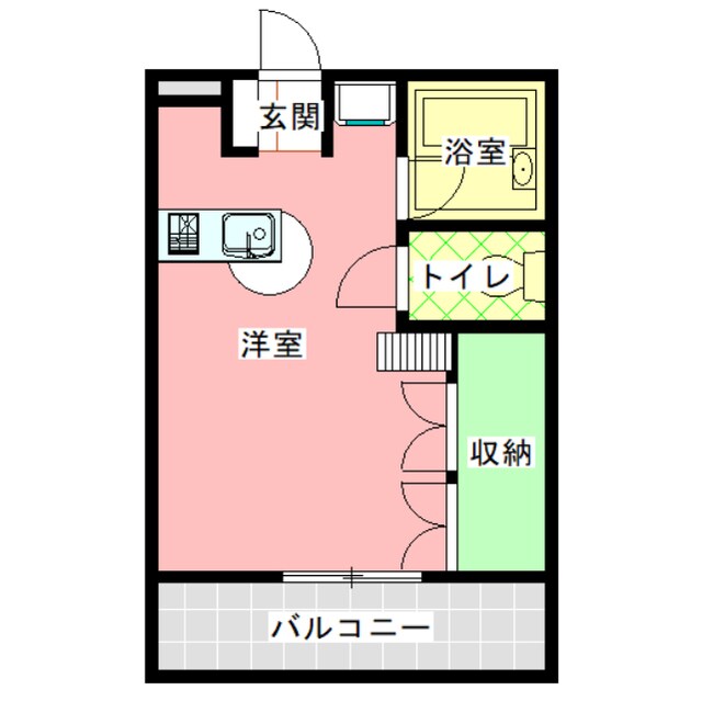 さくらコーポ９３の物件間取画像