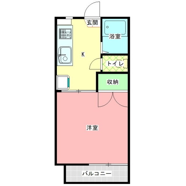 ドミール２１の物件間取画像