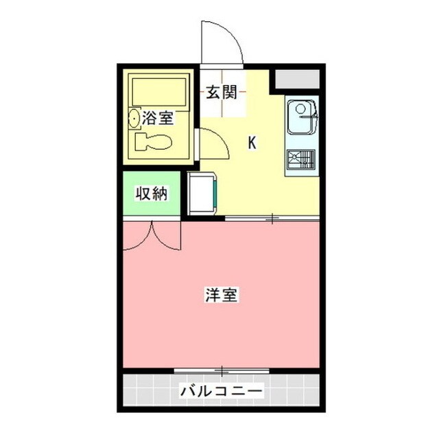 アビックＭ１の物件間取画像