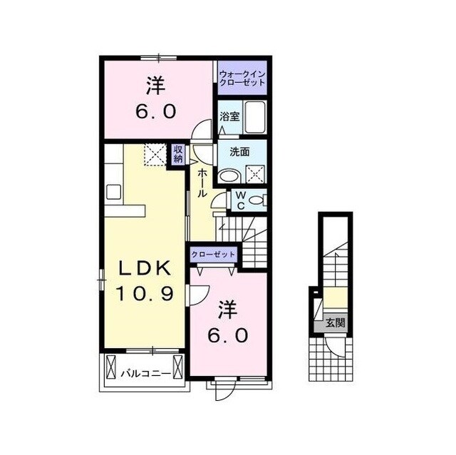トーア・エリカーナの物件間取画像