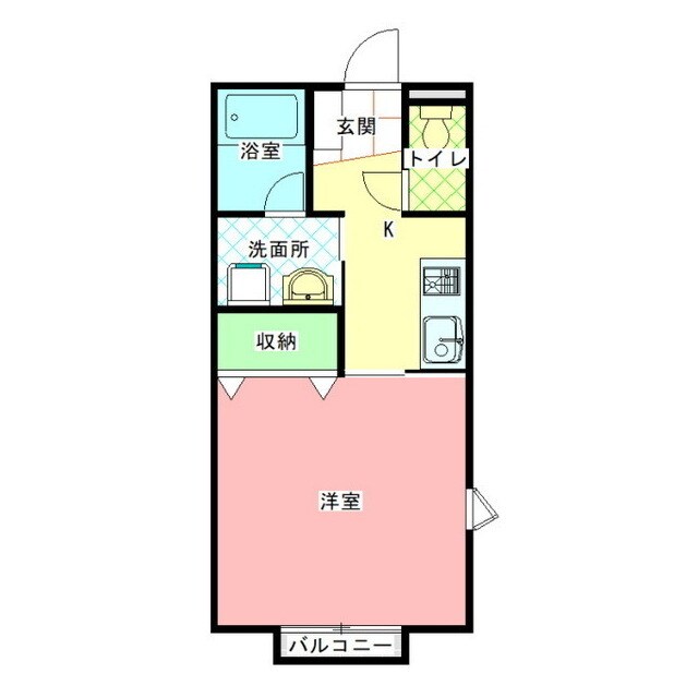 Wisteria （ｳｨｽﾃﾘｱ）の物件間取画像