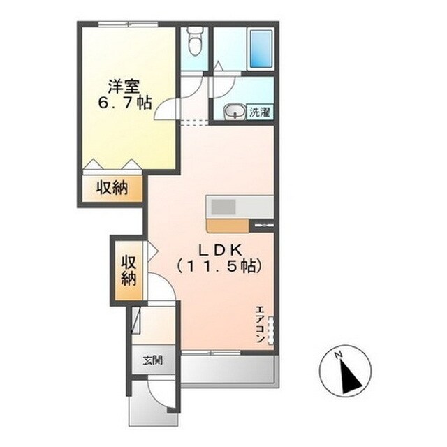 edenの物件間取画像