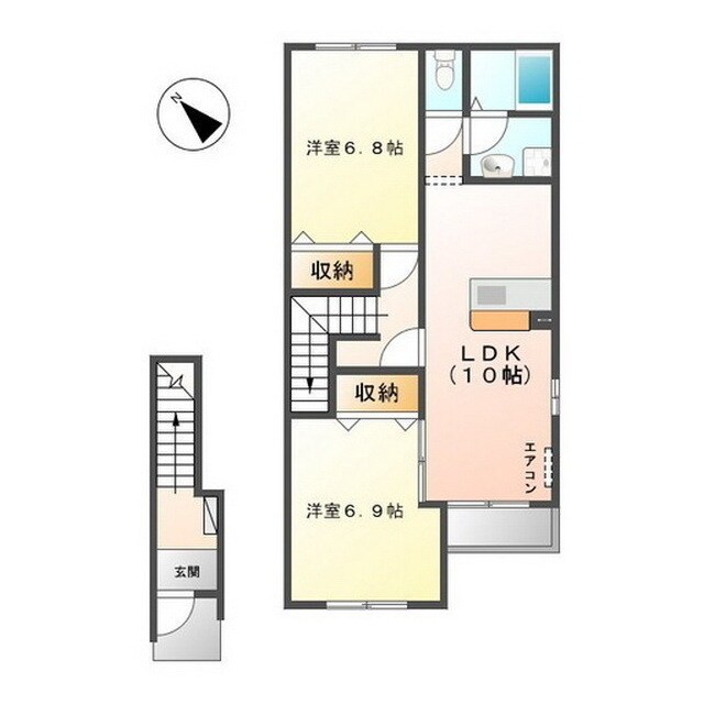 メゾン　グランシャリオの物件間取画像