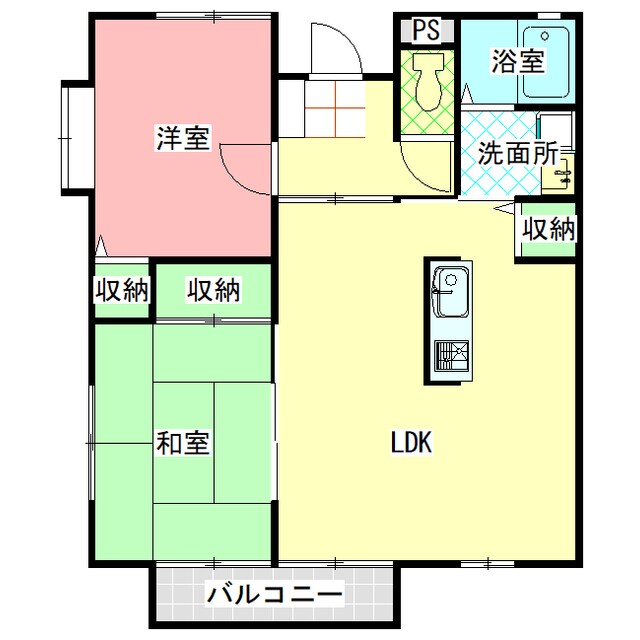 ユイマール・エフ　Ｆの物件間取画像