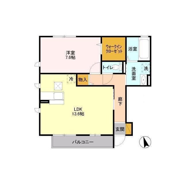 パークドプランタン　Iの物件間取画像
