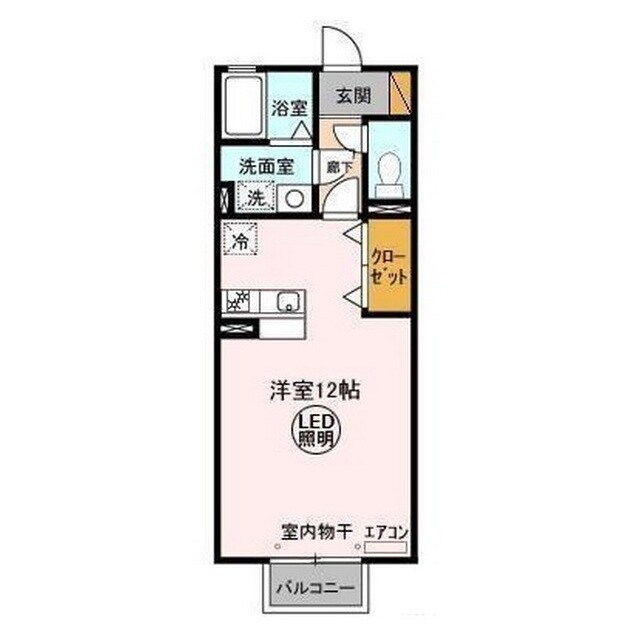エスペランサの物件間取画像