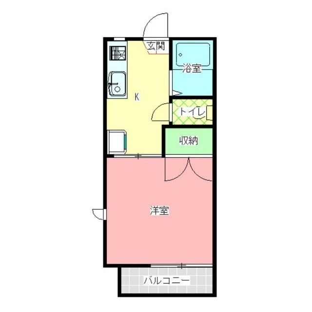 コーポエミリアの物件間取画像