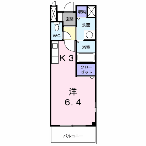 Ｃａｎａｌ（カナル）の物件間取画像