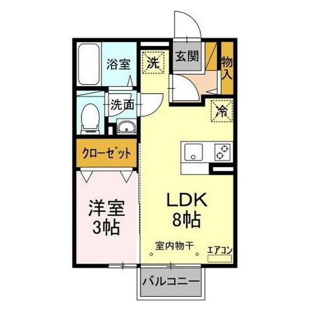 パルコートＭＢの物件間取画像