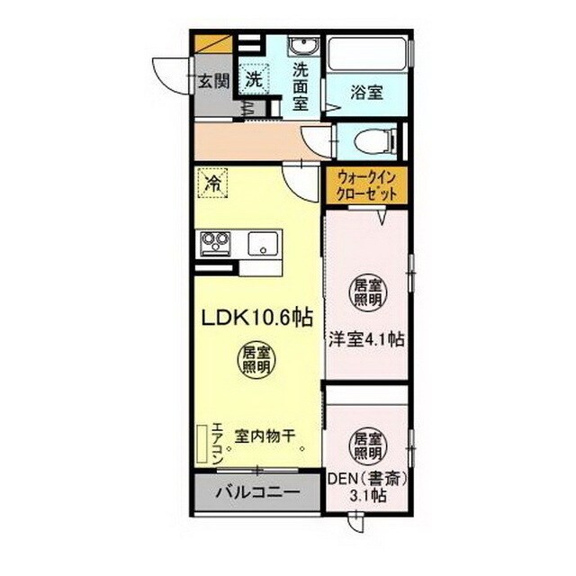 自由が丘SOHOの物件間取画像