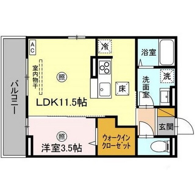 プア メリアの物件間取画像