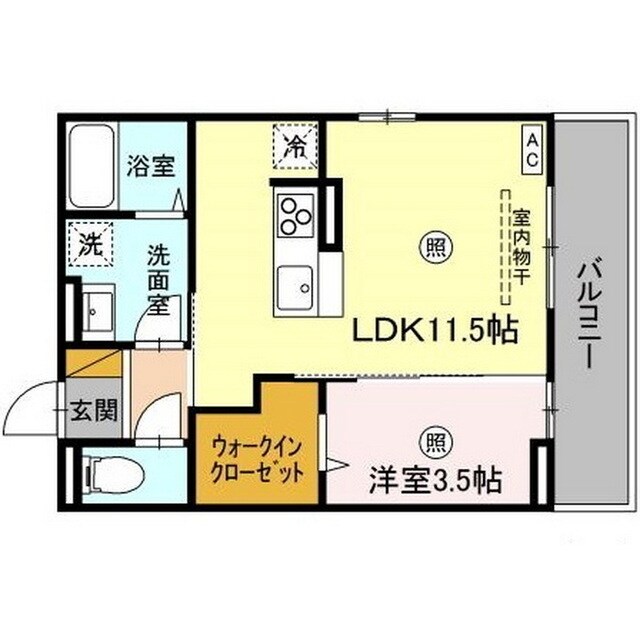 プア メリアの物件間取画像