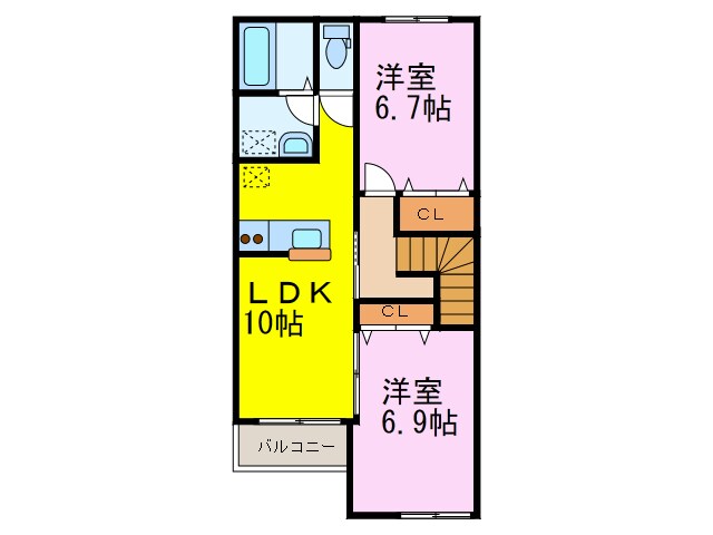 フローラルの物件間取画像