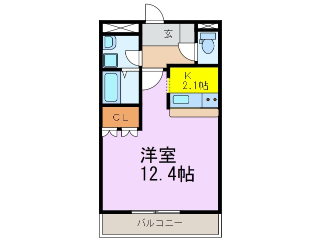 プランドールの物件間取画像