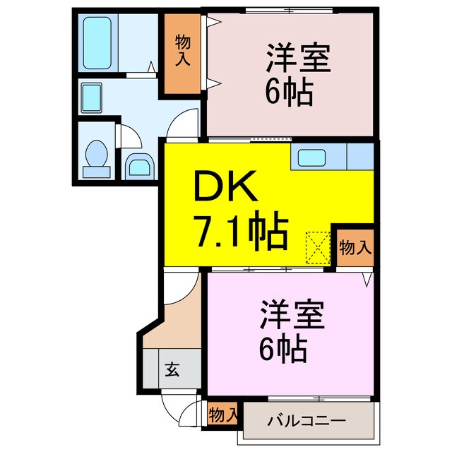 プルミエールの物件間取画像