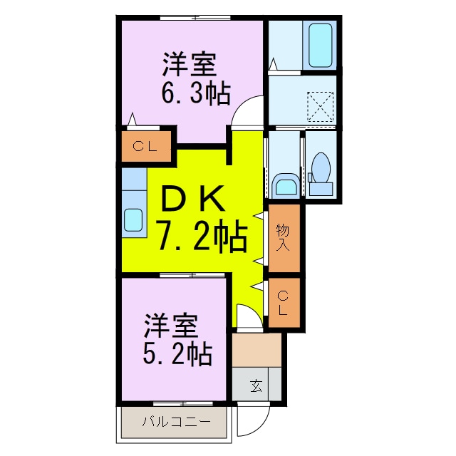 デスパシオの物件間取画像