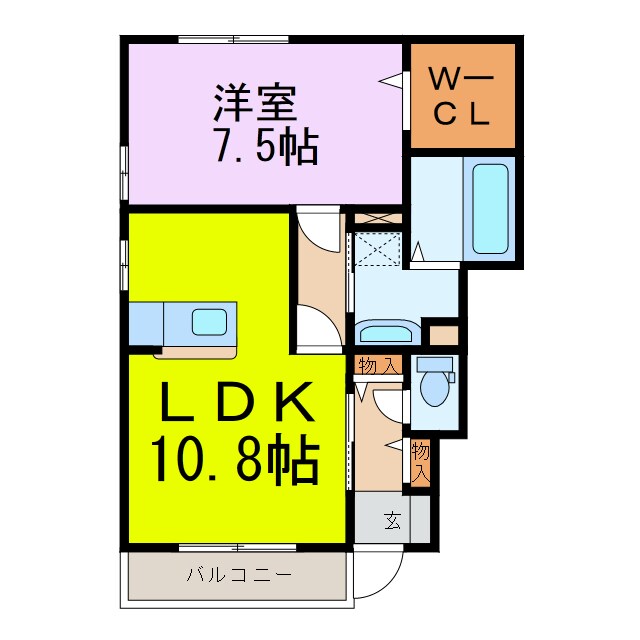 Ｇａｒｄｅｎｓ　Ⅰの物件間取画像