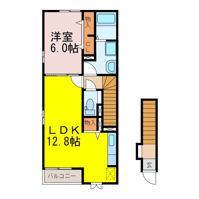 ディ　ジャランの物件間取画像
