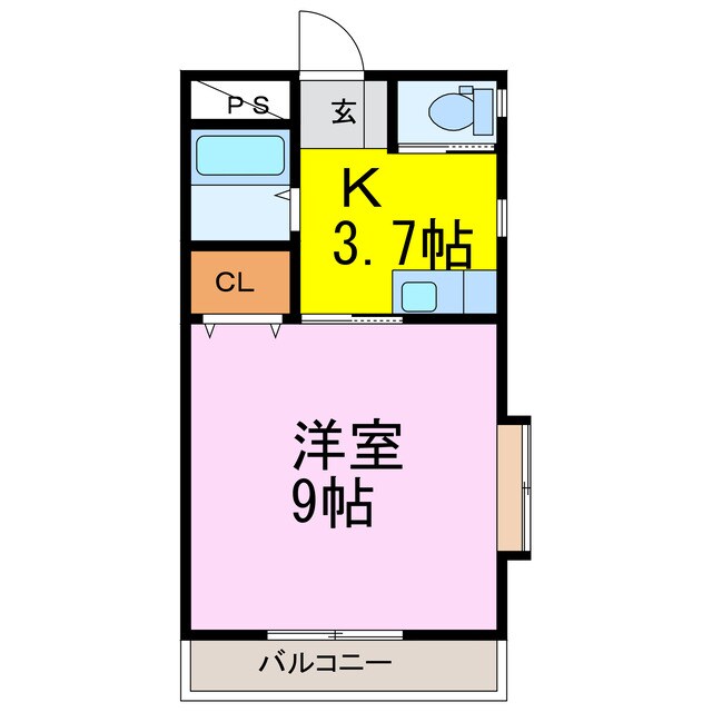 ラフォーレ・ノナの物件間取画像