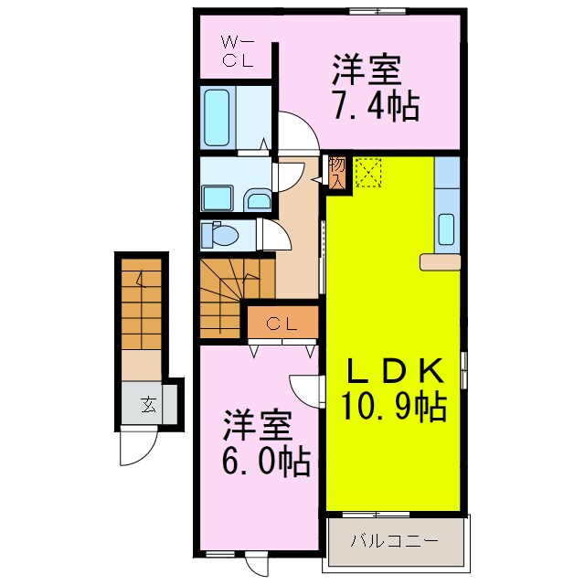 グランツレジデンスSの物件間取画像