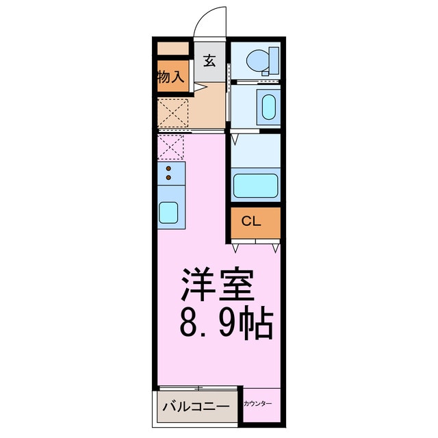 エマーブルⅡの物件間取画像