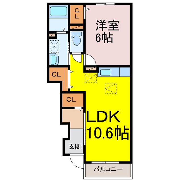 サニーアステールの物件間取画像