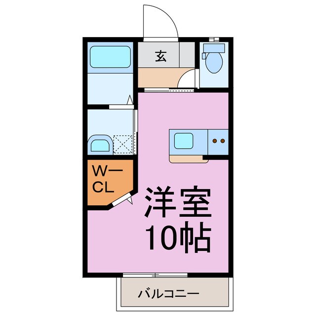 Evoluxe　Kazo　B棟の物件間取画像