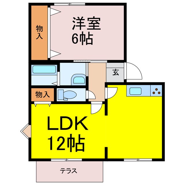 フレグランスグロリアの物件間取画像