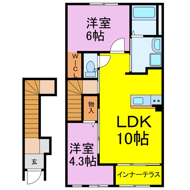 チェンバーの物件間取画像