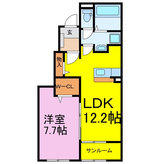 レオノーレの物件間取画像