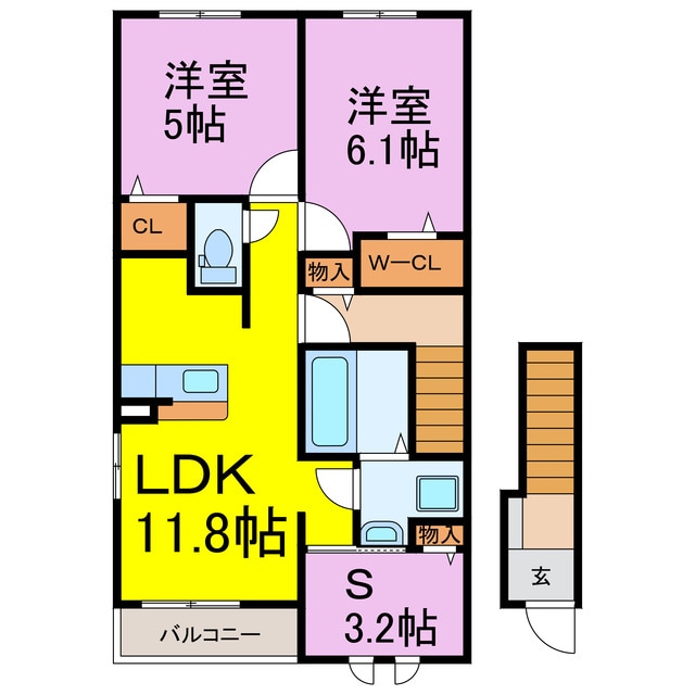 ノーブルゼファーの物件間取画像