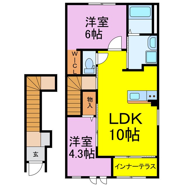 仮）羽生市羽生スターテラスⅡの物件間取画像