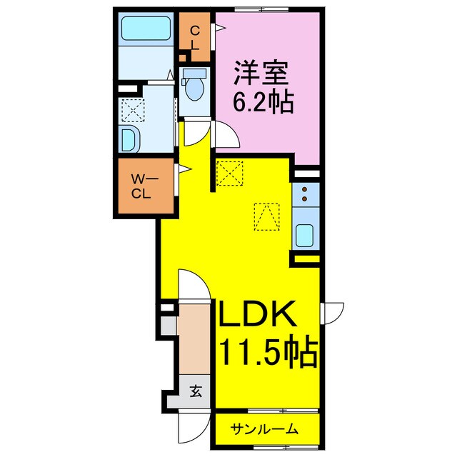 礼羽アパート（027740402）の物件間取画像