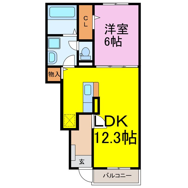 ヒカルサ久喜菖蒲の物件間取画像