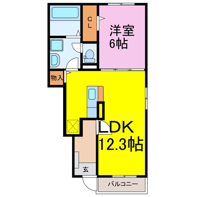 ヒカルサ久喜菖蒲の物件間取画像